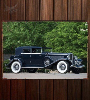 Металлическая табличка Auburn R-Type Drophead Coupe